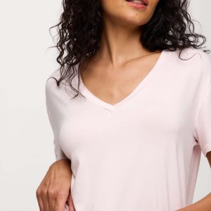 V-Neck Pajama Tee | Makeup