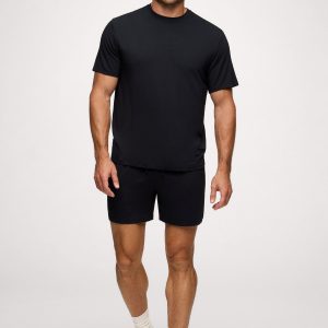 Men's Pajama Short Set | Black