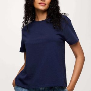 Vintage Cotton Everyday T-Shirt | Navy