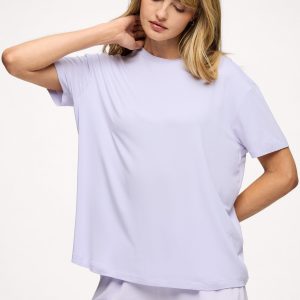Boyfriend Pajama Tee | Lilac