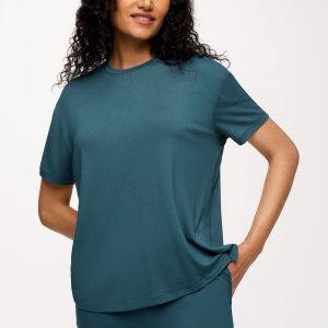 Boyfriend Pajama Tee | Ocean