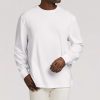 Long Sleeve Boxy Tee | White