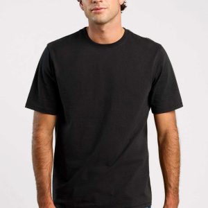 Vintage Cotton Men's Everyday T-Shirt | Black