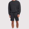Vintage Fleece Men's Short | Washed Black