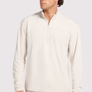 Men's Movement Quarter-Zip | Linen