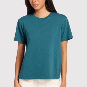 Vintage Cotton Everyday T-Shirt | Faded Lagoon