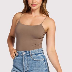 Cami Bodysuit | Mocha