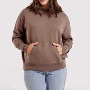 Luxe Knit Hoodie | Mocha