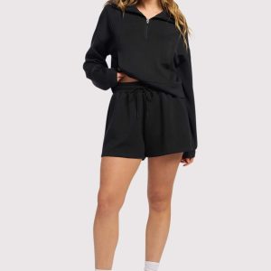 Soft Motion High-Rise Short | Black