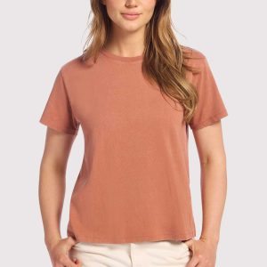 Vintage Cotton Everyday T-Shirt | Washed Clay