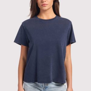 Vintage Cotton Everyday T-Shirt | Washed Navy