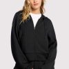 Soft Motion Zip Hoodie | Black