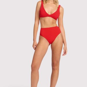 High Waist Bikini Bottom | Chili