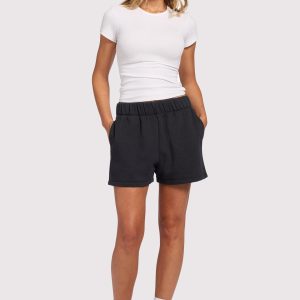 Vintage Fleece Short | Black