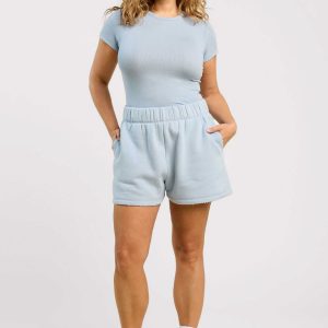 Vintage Fleece Short | Mist