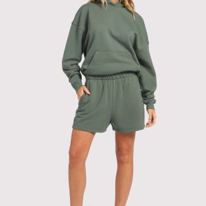 Vintage Fleece Short | Agave