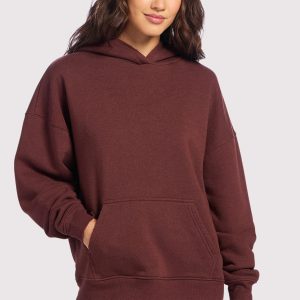 Vintage Fleece Hoodie | Black Cherry