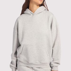 Vintage Fleece Hoodie | Heather Grey