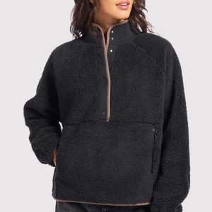 Summit Sherpa Pullover | Black