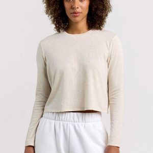 Tempo Tee | Heather Bone