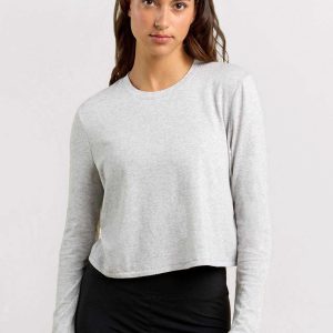 Tempo Tee | Heather Grey