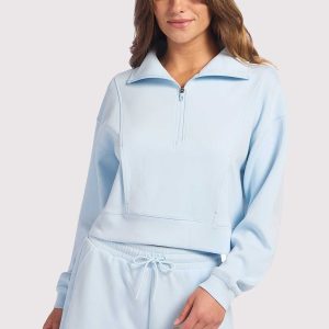 Soft Motion Quarter-Zip | Cloud