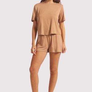 Pajama Short Set | Cinnamon