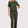 Pajama Set | Darkest Olive