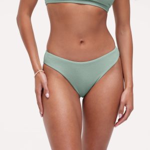 Low Waist Bikini Bottom | Crispy Pistachio
