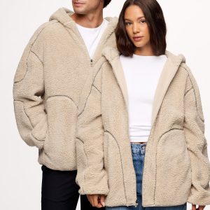 Summit Sherpa Zip-Up | Dune