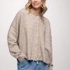 Cozy Knit Boxy Cardigan
