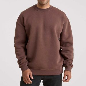 Men's Classic Crewneck Sweatshirt | Coffee